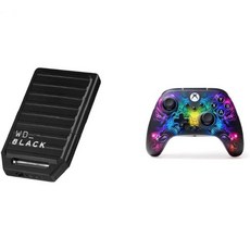 Xbox용 WD 블랙 1TB C50 확장 카드 Xbox Series XS용 공식 라이선스 PowerA Fusion Pro 무선 컨트롤러 Lumectra 및 One Windows