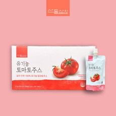 갈아만든 산들사이 국내산 100% 유기농 토마토주스 120ml x 30개입, 60개