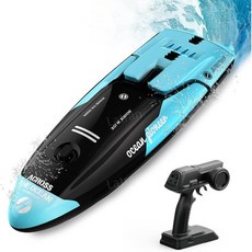 DEERC RC 보트 속도조절 가능 20km/h 2.4Ghz, 1개