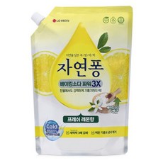 퐁퐁 프레시파워 레몬 식초 앤 베이킹소다, 1개, 1.25L