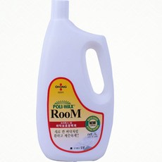 바닥 왁스 광택제 물왁스 포리왁스 ROOM 1리터 가구광택 피칼 표면광택 악기광택 오공본드, 1개