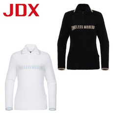 JDX 제이디엑스 24년도 이월 겨울상품 최대 세일!!! 여성 로고 자카드 방풍 풀오버 X1SPVC8333