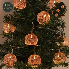 10구 USB LED 전등갓 가랜드 전구(웜색) (2M) 캠핑, 기본형, 1개