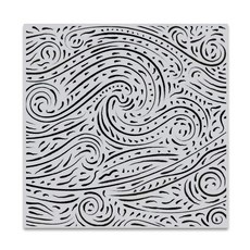 Hero Arts CG720 Cling Stamps Starry Night Brushstroke Bold Prints, N/A