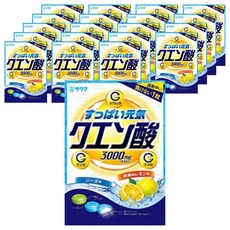 사쿠마 신 원기 구연산 소다맛 & 레몬맛 사탕, 20개