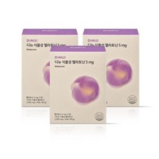 디뉴 식물성 멜라토닌 5mg 2 000mg x 30포, 30회분, 3개
