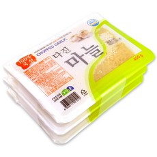 코스트코 그린촌 국산 100% 냉동 다진 마늘 1200g (400g x 3팩), 1.2kg, 1개