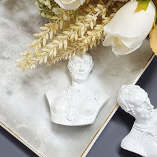 석고 흉상 마그넷 석고상 장군 가타멜라타 78653EA, 단일제품