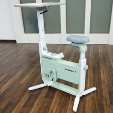 테이블 자전거 실내 사이클 운동 유산소 기계 홈트 사무실, 상세페이지 참고, 화이트
