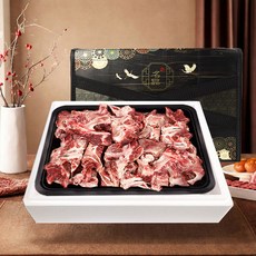 육수비법 한우 잡뼈 사골 국거리용 뼈 2kg 선물세트, 1