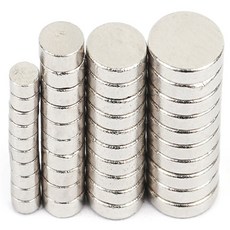 픽픽스 원형 자석 1mm 10P 칠판자석알, 4mm x 1mm
