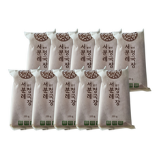 서일농원 서분례 명인 청국장, 10개, 110g