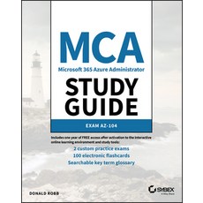 (영문도서) MCA Microsoft Certified Associate Azure Administrator Study Guide: Exam Az-104 Paperback, Sybex, English, 9781119705154