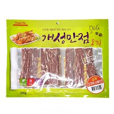 소분 포장 고단백 오리고기 스테이크 간식 2개 사사미