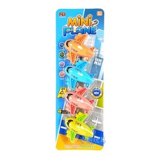 4入Q版糖果色迴力飛機 迴力車 迴力飛機, 1個