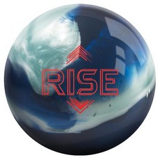 KR Strikeforce Rise 솔리드 언드릴링 볼링 볼 퍼플/블랙 4.5kg(10파운드), Blue/Teal