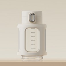 泡奶神器 USB無線加熱恆溫杯 加熱保溫杯 快速恆溫電熱水杯, 玻璃杯體【不含蓋子】