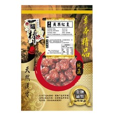 山本草 去籽蘋果紅棗 (無籽紅棗 凍乾紅棗 去子紅棗) 健康零食，方便即食，保留完整營養與風味, 600g, 1個