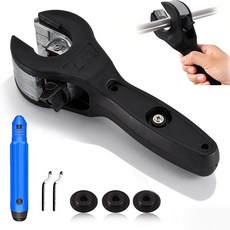 래치팅 튜빙 커터 구리 파이프 14에서 1-18까지 3개의 블레이드와 버링 도구 황동 알루미늄 플라스틱 파이프용 헤비 듀티