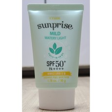 에뛰드 선프라이즈 마일드 워터리 라이트 듀오 선 젤 세트 SPF50+ PA++++, 50g, 12개
