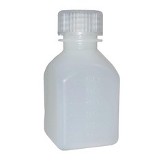 Nalgene HDPE 사각 좁은 입구 병 (5.1ml(2온스)