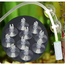 수족관 호스 흡입컵 홀더 걸이 산소 튜브 온도계 고정 클립 (A1398), 5mm