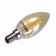 에디슨 LED 촛대구 4W 2.7K E14 조명교체, 1