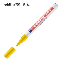 글로스 페인트 마커 다색 원형 팁 1-2mm 유리 자갈 목재 플라스틱용 펜 2PCs/로트 751, 07 005