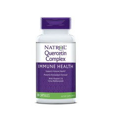 NATROL 無糖槲皮素膠囊 500mg, 1瓶, 50顆