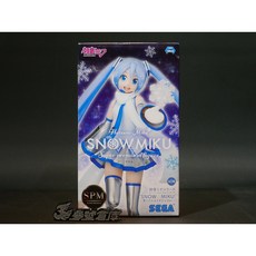 SEGA 景品 初音未來 SPM 雪初音 雪未來 天空城 VER. 初音 SKYTOWN, 1個