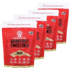 라칸토 몽크프루트 스위트너 에리스리톨 포함 골든, 454g, 4개