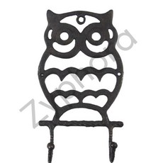 벨모라 주물옷걸이 부엉이2구 벽옷걸이 벽고리 후크고리 벽면옷걸이