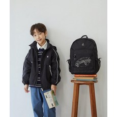 [국내매장판] 빈폴 키즈 컬러블러킹 메시 안감 등교 점퍼 블랙 (BI6239U025) BI6239U025 250502