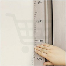 어린이 키재기 스티커 키측정 벽스티커 어린이집 아기 유치원 측정용