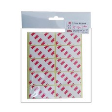 PE 폼 테이프 양면 부착 소품 고정 직사각 중형 20P 포스터 걸이 양면스티커 보드판 후크