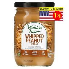 Walden Farms 휩트 땅콩 스프레드 340g 1개
