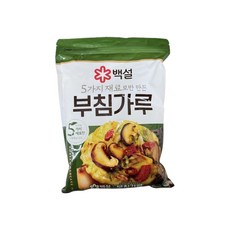 CJ 백설 자연재료 부침가루 1kg, 1개