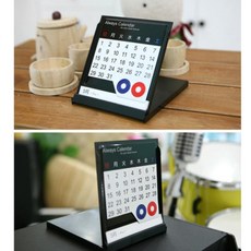 담음 2026년 자석 캘린더 떼었다붙였다 책상 탁상 달력 스케줄러 2026 미니 데스크, 단품