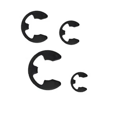 M1.2 M2 M3 M4 M5 M6 M8 M9 M10 304 스테인레스 스틸 외부 고정 링 E 클립 스냅 서 샤프트 와셔 가스켓, 05 M15 (10Pcs), 01 Carbon Steel