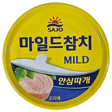 사조 마일드 참치 안심따개, 135g, 8개