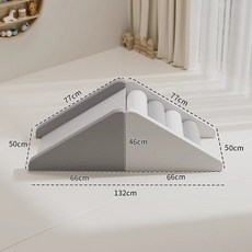 소프트 미끄럼틀 세트 4종 5종 6종 조합 유치원 모카 참조 사이즈 참고 정글짐 매트, D. 무지개사다리+미끄럼틀