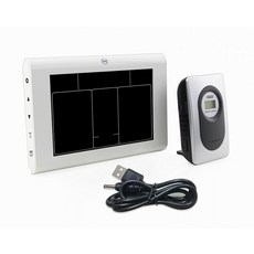 電子溫濕度計, 白色, 1個