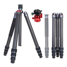 호루스벤누 FX-K36 카본삼각대 + FX-45KR 볼헤드 세트, FX-K36 + FX-45KR (레드), 1개