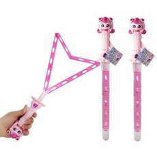 애들랜드 새콤달콤 캐치티니핑 하츄핑 큰방울 버블스틱 2p, 혼합색상, 1세트