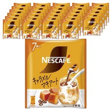 NESCAFE 雀巢咖啡 焦糖瑪奇朵濃縮液 稀釋用, 11g, 30個, 7入