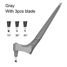 DIY 아트 커팅 도구 공예 360 스틸 회전 블레이드 커터 종이 나이프 액세서리, GR, 1개