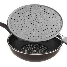 마리푸나 후라이팬 덮개(대형) 기름튐 방지 냄비덮개 _MF365148, 1개
