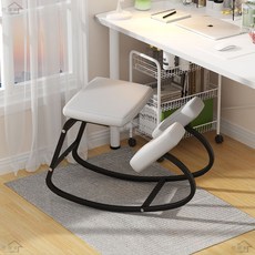 무릎의자 닐링체어 니스툴의자 무릎받침의자 아론무릎의자 540MM*435MM, 1개, 블랙