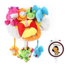 마리꼬베베 아가사랑 흑백 컬러 아기 모빌, (칼라)산중호걸모빌+자동오르골