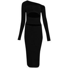 크리스토퍼에스버 컷아웃 니트 드레스